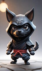 Ninja dog generative ai 