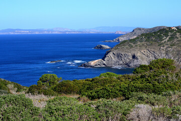 La costa della Nurra, tra Cala Rio Flumini e Cala Lampianu