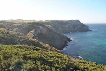 Fototapeta na wymiar La costa della Nurra, tra Cala Rio Flumini e Cala Lampianu