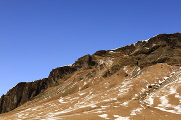 View on a valley in the Suðurland region in the south of Iceland