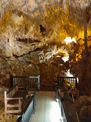 inside the cave
