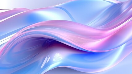 This photo showcases a background featuring wavy lines in blue and pink colors.