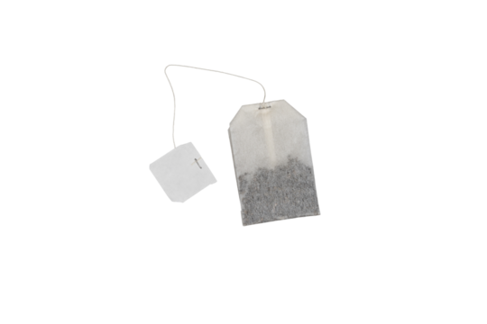Tea bag isolated no background png