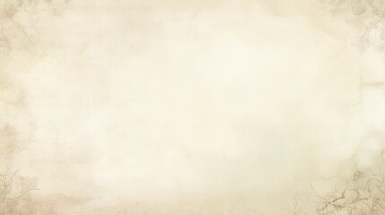 Subtle vintage light parchment paper texture for creating an elegant and timeless background design