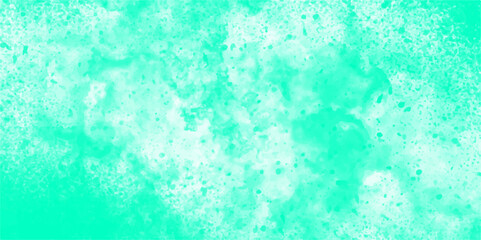 White and blue color frozen ice surface design abstract background. blue and white watercolor paint splash or blotch background with fringe grunge wash and bloom design