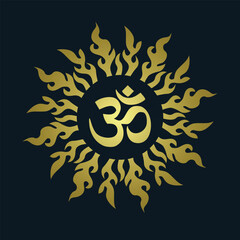 Om Jali design, Om cnc cut jali, corian jali for Temple Mandir door Window etc.