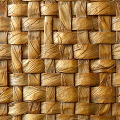 brown braided Pattern Tile for seamless backgrounds and for filling surfaces in soft colors, ai generated