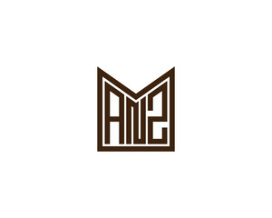 ANZ logo design vector template
