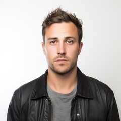 Obraz premium Portrait of a young man for fashion and lifestyle advertising