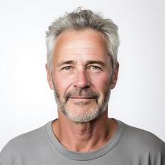 Obraz premium Portrait of a Mature Man for Healthcare or Lifestyle Use