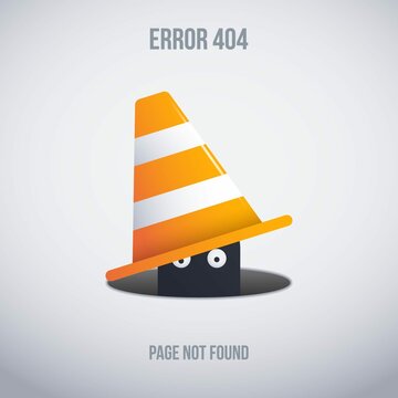 Funny Error 404 Background Design