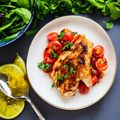 grilled-chicken-fillet-isolated-on-white-background