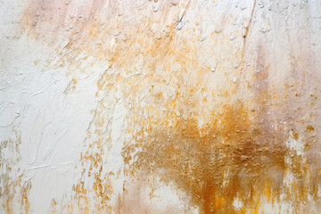 Abstract watercolor orange and white on a wall for textures. Happy, joyful and spiritual life concept. Fresh and optimistic tones to background or wallpaper.