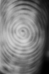 black and white background of a spiral