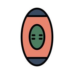 Band Aid Medicine Filled Outline Icon