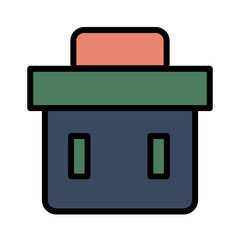 Health Medical Bag Filled Outline Icon