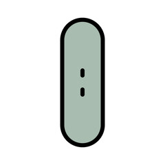 Plaster Band Medical Filled Outline Icon
