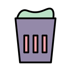 Drink Glass Party Filled Outline Icon