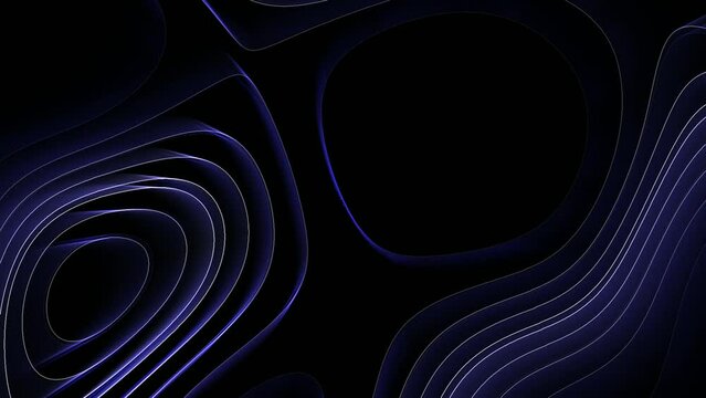 A mesmerezing seamless pattern neon textil. Abstract floating lines background