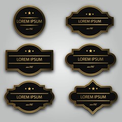 Black Golden Logo Collection