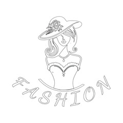 line  art for fashion logos Logo Template
