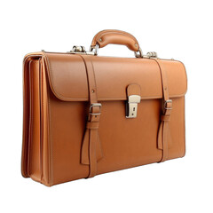 View of vintage briefcase png