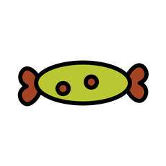 Candy Lollies Dessert Filled Outline Icon