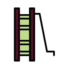 Kids Nature Park Filled Outline Icon