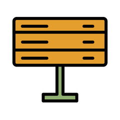 Cloud Data Server Filled Outline Icon