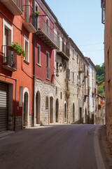 Gildone, old village in Molise, Italy