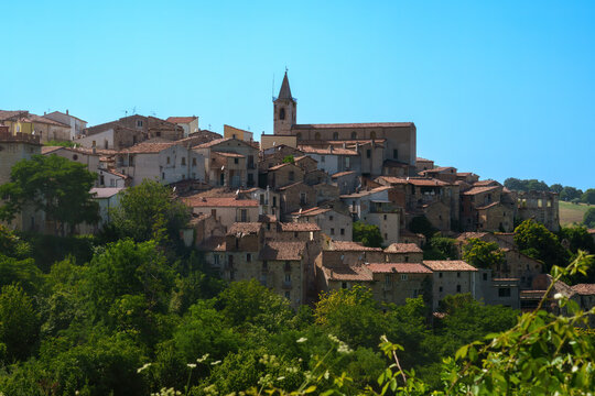 Gildone, old village in Molise, Italy
