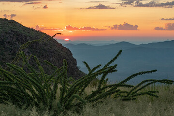 Chinati  Mountains-Texas Sunrise