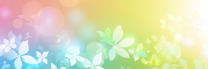 Gradient Background in Spring Colors