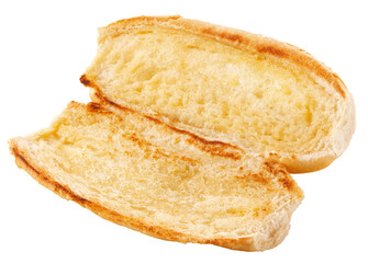 pão com manteiga na chapa isolado em fundo transparente - pão francês na chapa