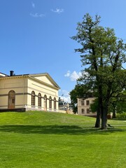 Fototapeta na wymiar the palace in the park