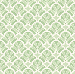 Fototapeta premium Damask floral seamless pattern. Vector retro style background print. Decorative flower texture.