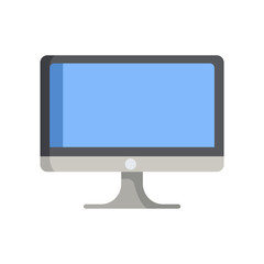 monitor icon design vector template