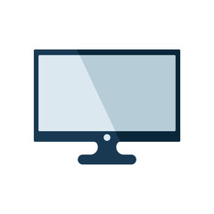 monitor icon design vector template