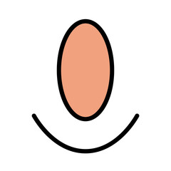 Mic Audio Talk Filled Outline Icon