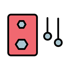 Audio Setting Sound Filled Outline Icon