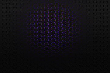 Abstract colorful graphic wallpaper hexagon.