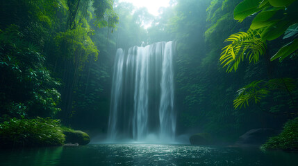 waterfall in the forest