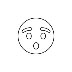 Big set of emojis. Emoji. Funny emoticon faces with facial expressions. Emoticon outline. Emoji face emoticon funny line eight black icon expression smiley face human mood, flat vector isolated set