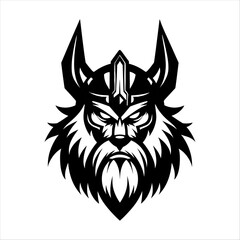 Obraz premium Viking helmet, generative ai, s isolated on a white background