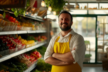 Confident Owner: Leading the Supermarket Success Story