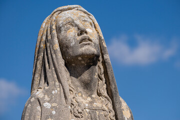 Obraz premium Campos cemetery, Mallorca, Balearic Islands, Spain