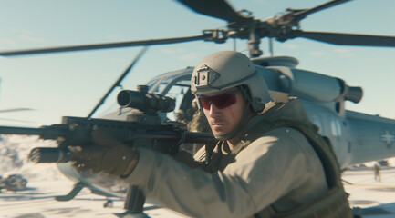 Marine Corps Helicopter Insertion