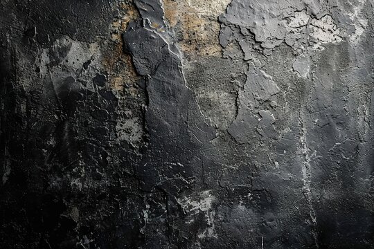 Dark grunge textured concrete background
