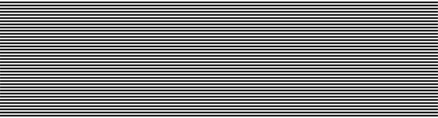 Fotobehang Black and white monochrome horizontal stripes pattern. Wide banner. Simple design for background. Uniform lines in contrasting tones creating visual rhythm and balance. Optical illusion. Vector. © Jafree