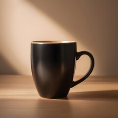 black coffee mug 